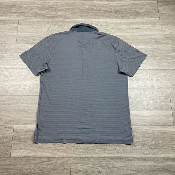 Travis Mathew Polo Shirt Mens Large Gray Golf Short Sleeve - Picture 8 of 13